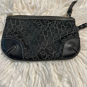 New York & Co Wristlet black & silver